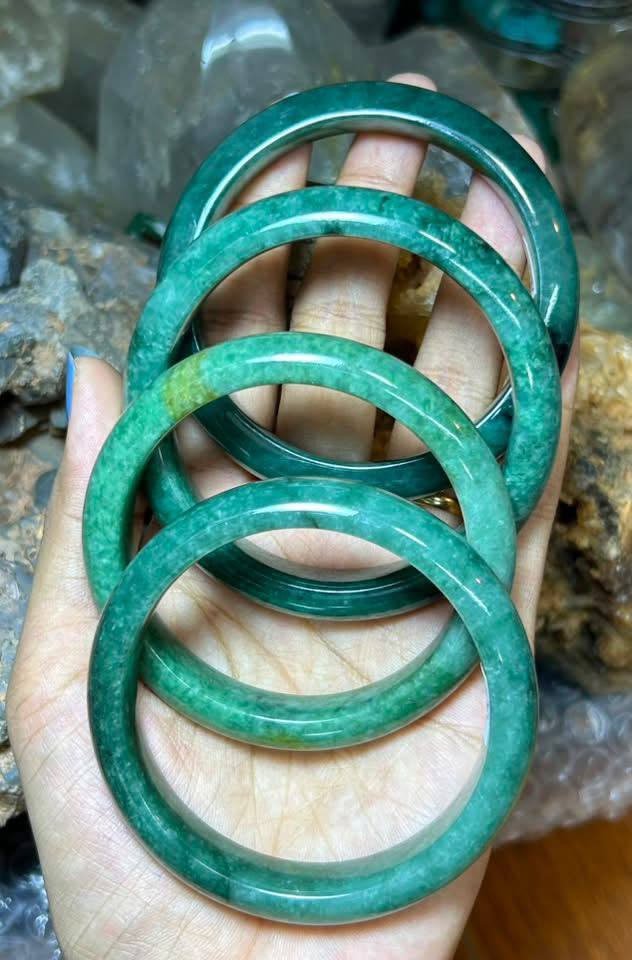 Jade Bangle Collection